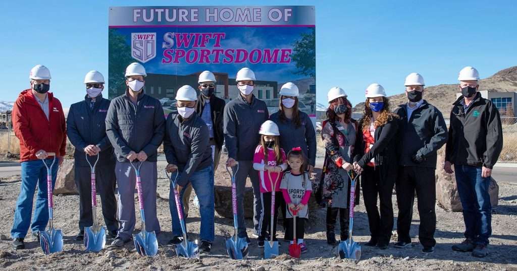 Groundbreaking of Swift Sportsdome